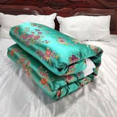 옛날 이불 할머니댁 고전풍 시골 부모님댁 침구 원앙금침 레트로