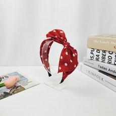 얇은리본머리띠