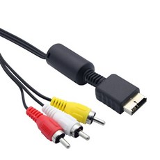 Coms 게임기 AV 케이블 PS II(소니) 1.7M ND491, 1개