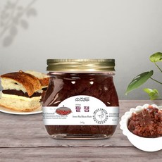 팥앙금 팥잼 국산 저당 소적두 수제 팥 560g 1kg 2kg 앙버터 베이킹 팥빙수 재료, 팥잼 560g(병), 1개