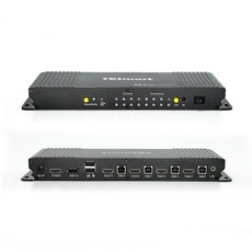TESmart 티이스마트 HKS0401B1U 4포트 1대4 USB HDMI KVM 스위치