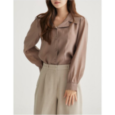 로엠걸즈빅카라블라우스