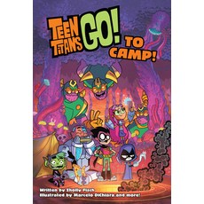 (영문도서) Teen Titans Go! to Camp Paperback, DC Comics