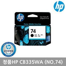 HP CB335WA 정품잉크/HP74/검정/HP6480/HP5780/K, 단일상품, 1