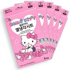 헬로키티 열냉각시트 5갑(30매) 핑크