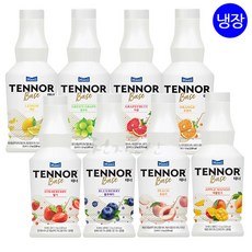 매일유업 테너베이스 1.2kg / 자몽 청포도 레몬 오렌지 딸기 복숭아 애플망고 블루베리 / 과일농축액 / 스무디 / 에이드 / 카페재료 / 천지농산, 1개