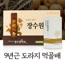 장수원약초 9년근도라지+배즙 액상차, 60포, 90ml