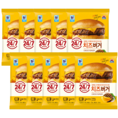 사조 대림 즉석 햄버거 치즈 버거 135g x 10개