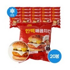 한맥 매콤치킨 버거 190g