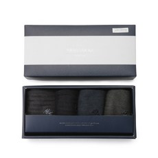 올젠 남성 중목 양말 세트(ZOA5AY1101NV외1종)