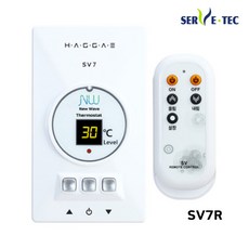 써브텍 필름난방용 온도조절기 디지털 1난방 (SV7R) 리모컨포함, 습식센서