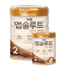 앱솔루트 프리미엄 명작 분유 2단계, 800g, 1개