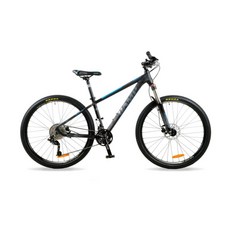 SAVA CAMP 캠프 페닉스 2.0 시마노 27단 MTB 자전거, 블루/블랙(15.5인치)