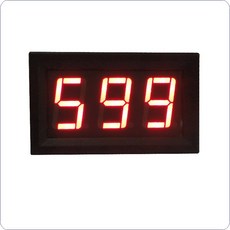 500A DC 암페어 미터 75mV 앰프 모니터 블랙 디지털 300A 10A 전류 테스트기 전류계 200A LED 테스터 패널 50A 100A, Red, DC200A 75mV, 1개