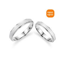 커플이야 [클래식] 남+여 한쌍 실버커플링