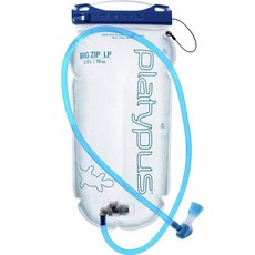 Platypus Big Zip EVO 무취 물 저장소 하이드레이션 블래더 2리터, 1개