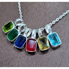 천연사파이어목걸이