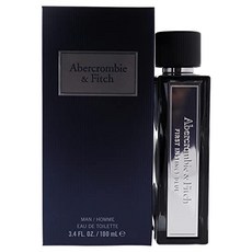 Abercrombie & Fitch 남성용 Abercrombie & Fitch First Instinct Blue - 3.4온스 Edt 스프레이 3.4온스, 1개, 100ml - 아베크롬비피어스