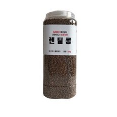대한농산 통에담은 렌틸콩, 2kg, 1개