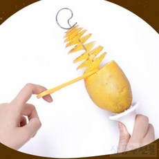 회오리감자 메이커 휴게소음식 감자슬라이서, 1개