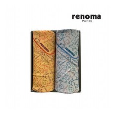 레노마남녀손수건2매세트