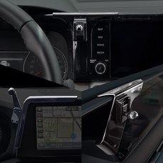 렉스탑 쏘렌토mq4 그랜저ig 팰리세이드 전용 차량용 핸드폰거치대 차량용거치대 스마트폰 무선충전 거치대, 그랜저ig 전용 거치대