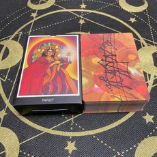 220g 타로 스페인어 버전 초보자를위한 빅 사이즈 확인 운세 카드 Oracle Deck Unique Board Games, B332