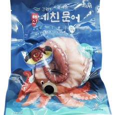 해신수산 손질이 필요없는 자연산 완도 데친문어 300g, 1개