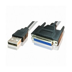 (LANstar) USB to 패러럴 25핀 컨버터 LS-PRT250 /컨트롤러, 옵션없음