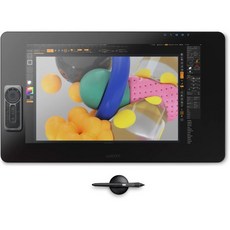 Wacom Cintiq Pro 16 Creative Pen and Touch Display 2021 버전 8192 펜 압력 및 98 Adobe RGB DDH167K0A Blac, Monitor, 24 inch touch, 1개