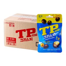 티피 크리스피 40g 30입 프레첼볼 초콜릿 초코볼, 단일상품