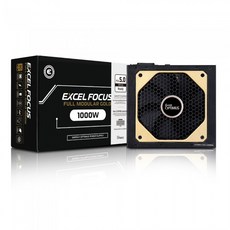 에너지옵티머스 EXCEL FOCUS 1000W 80PLUS GOLD 풀모듈러 ATX 3.0(PCIE5)