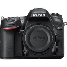 Nikon D7200 24.2MP DX 포맷 WiFi 및 NFC 포함 디지털 SLR 바디 블랙 갱신