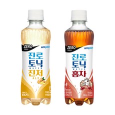 토닉워터제로 300mlx24개(홍차12개+진저에일12개), 300ml, 24개