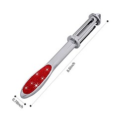 NMT 1pcs 전문 직선 껍질 야채 필러 및 과일 필러 Sabatier 감자 야채 당근 필러 - 전문 프리미엄 품질 스테인레 [Pink] - P0033087Q81KJ75, Pink