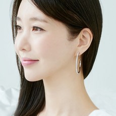 실버빅링귀걸이