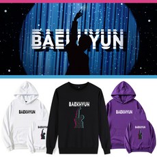 EXO 엑소 백현 이름 프린팅 맨투맨 티셔츠