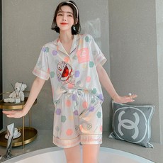 도라에몽실크잠옷