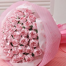 페이퍼플라워점보장미꽃다발