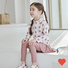 여아수영복 사과 상하복 래쉬가드