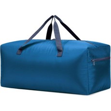 접이식 더플백 30인치75L 경량 여행용 블랙용 방수 기능 포함, Blue, Blue