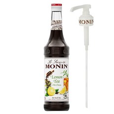 모닌 모닌-레몬티시럽700ml + 모닌-시럽펌프, 1세트, 700ml