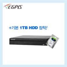 이지피스 이지뷰IP ERN-0421HS-P+1TB HDD 800만 4채널 CCTV녹화기 - ern-0421hs-p