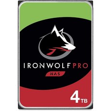 Seagt IronWolf NAS 내장 하드 드라이브 HDD CMR RAID 네트워크 연결 스토리지 3.5인치 SATA 6Gb/s 7200 RPM 64MB 캐시 1TB~4TB, ST2000VN004(2T) - st2000vn004