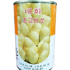 업소용 전문가용 버섯요리 버섯탕용 전골용 초고버섯 통조림 415g, 1개