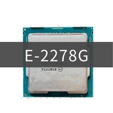 서버 마더보드 C240 칩셋용 제온 E-2278G 프로세서 SRFB2 8 코어 16 스레드 16MB 캐시 3.4Ghz 메인 주, 한개옵션0