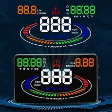 자동차 HUD 헤드업디스플레이 3S-R8, 1개
