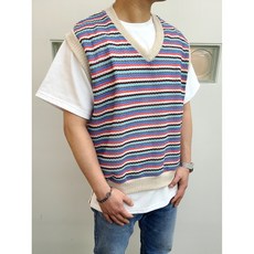 남자오버핏여름조끼