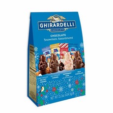 Ghirardelli Chocolate Snowmen Assortment 기라델리 스노우맨 눈사람 초콜릿 믹스 15.3oz(434.5g), 1팩