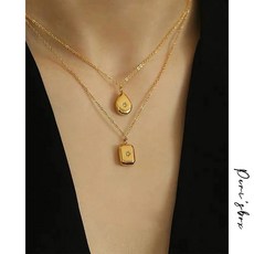 오닉스클로버목걸이